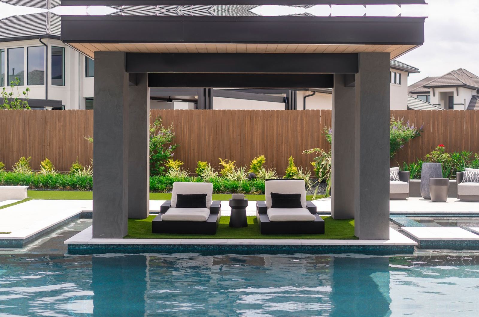 Custom deck and patio by Heavenly Outdoor